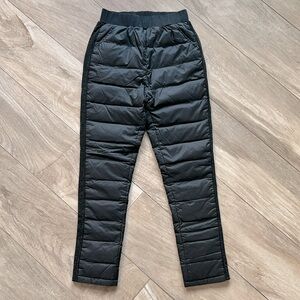 Sleek Black Women's Quilted Joggers
